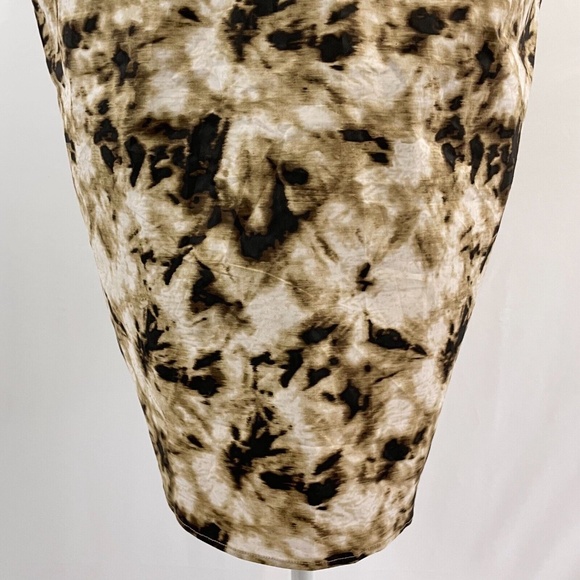 New SAMSOE SAMSOE Oversized Sleeveless Button Down Shirt Camo Clay Size XXS - Picture 14 of 16